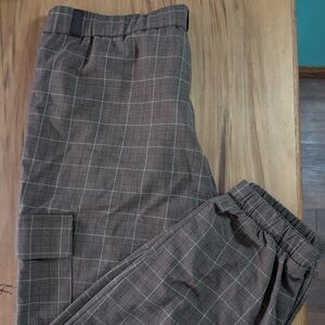 A New Day Brown Cargo Joggers Pants Jo